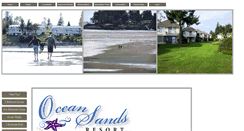 Desktop Screenshot of oceansandsresort.ca